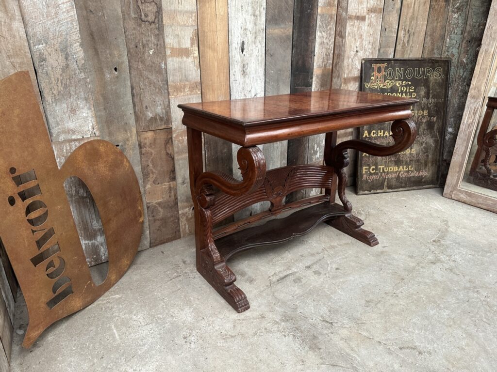 Fruitwood Console