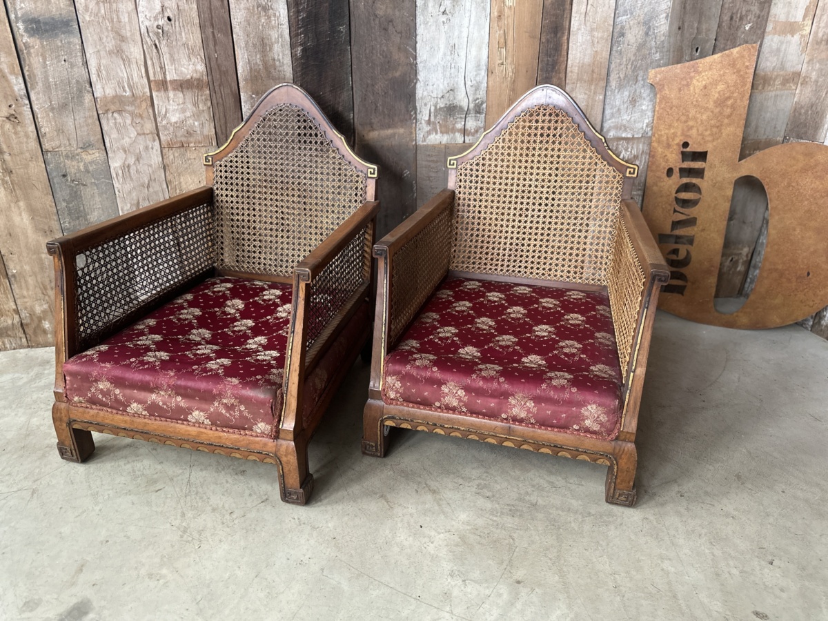 colonial armchairs