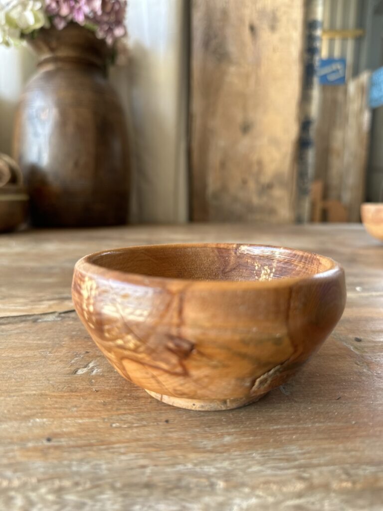 handmade wooden bowl