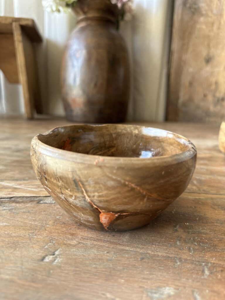 handmade wooden bowl