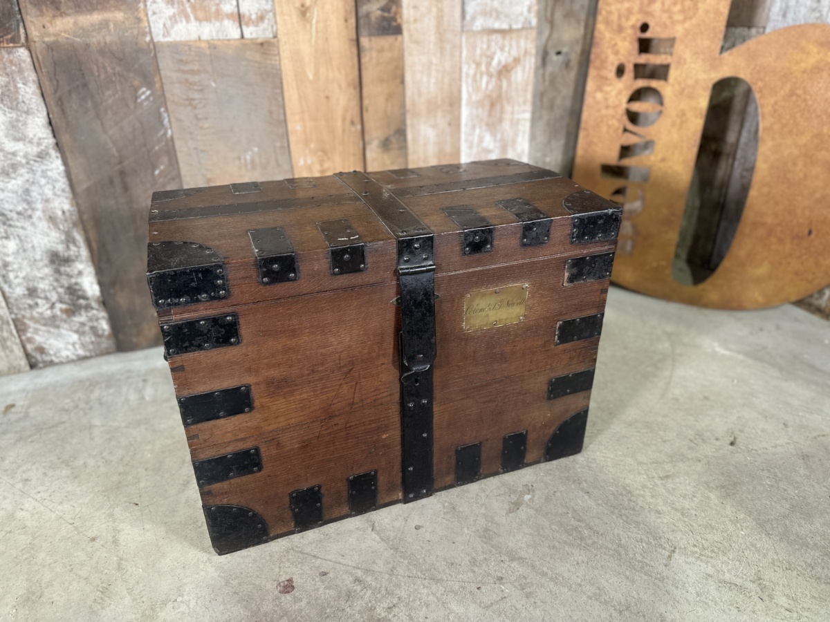Oak Small Silver Box