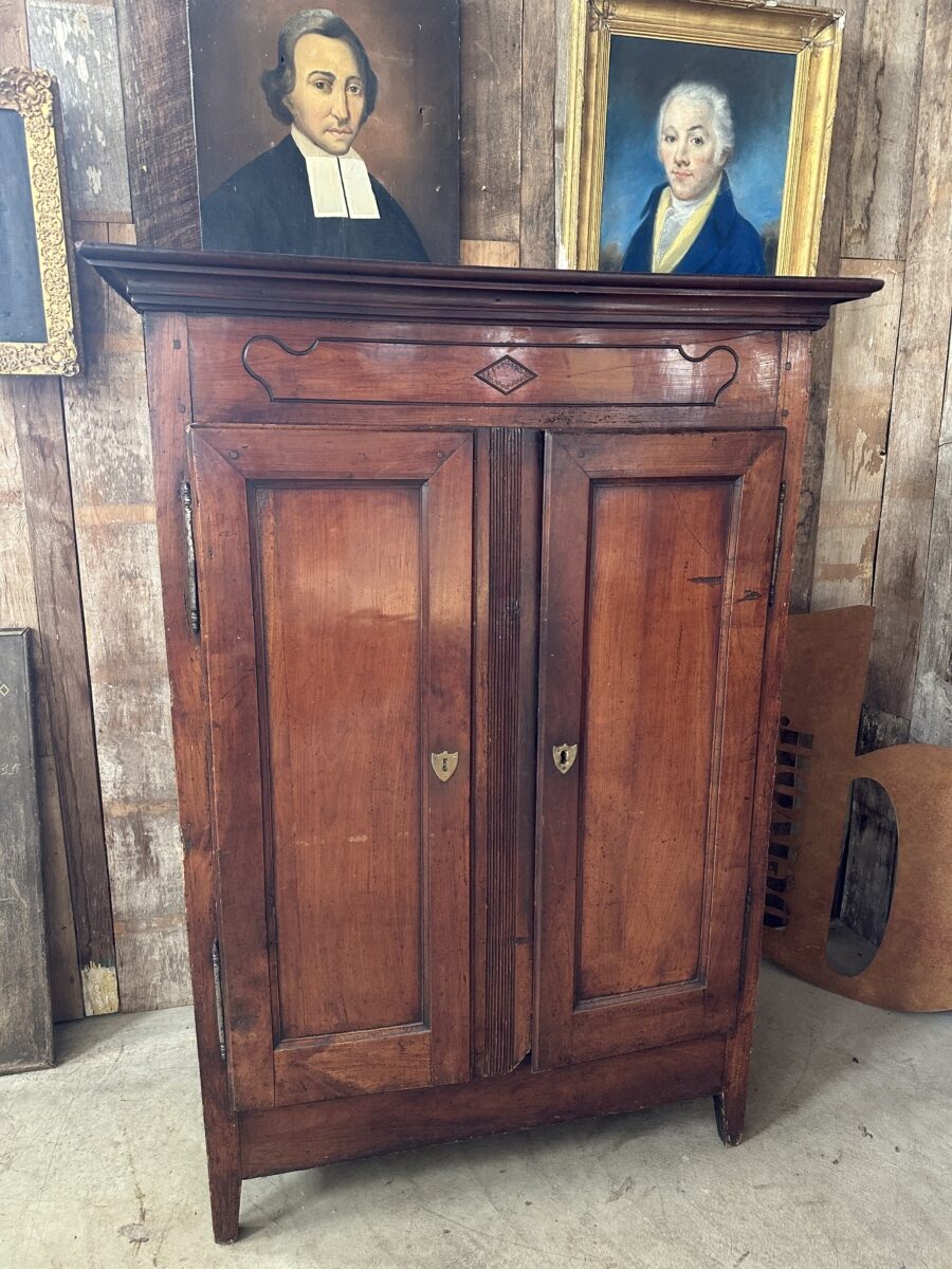 French Fruitwood Armoire