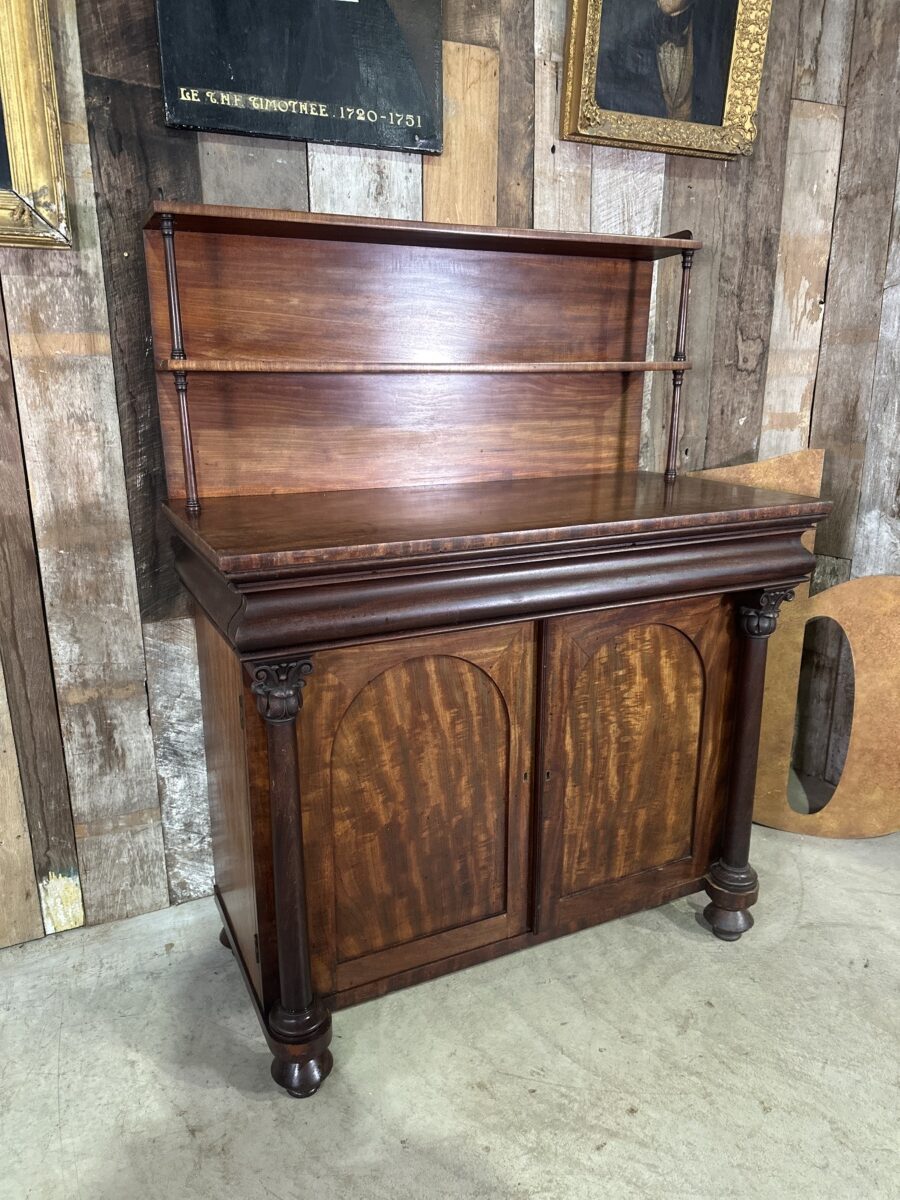 Regency Mahogany Sideboard Cupboard