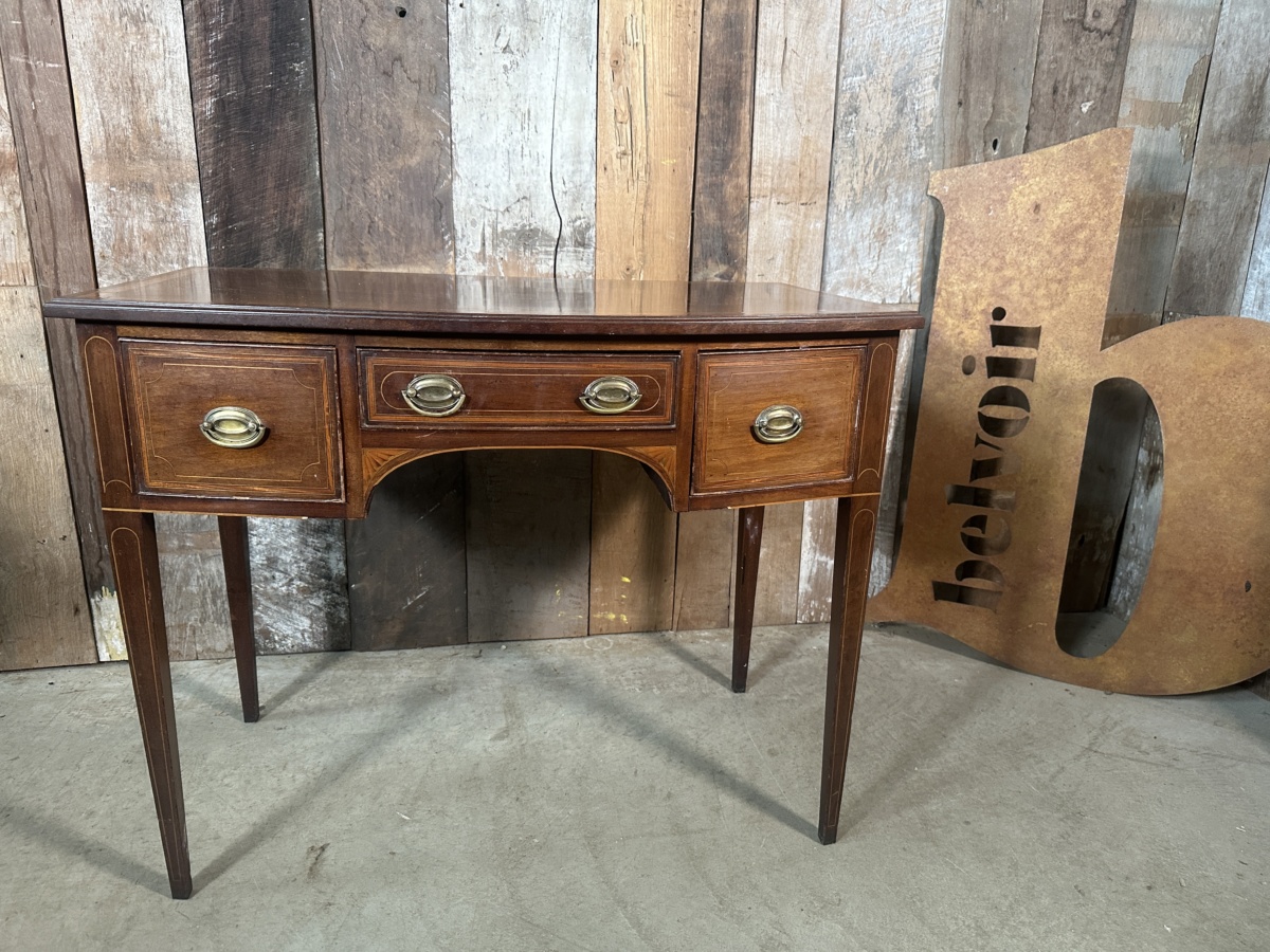 George III Mahogany Hall Console