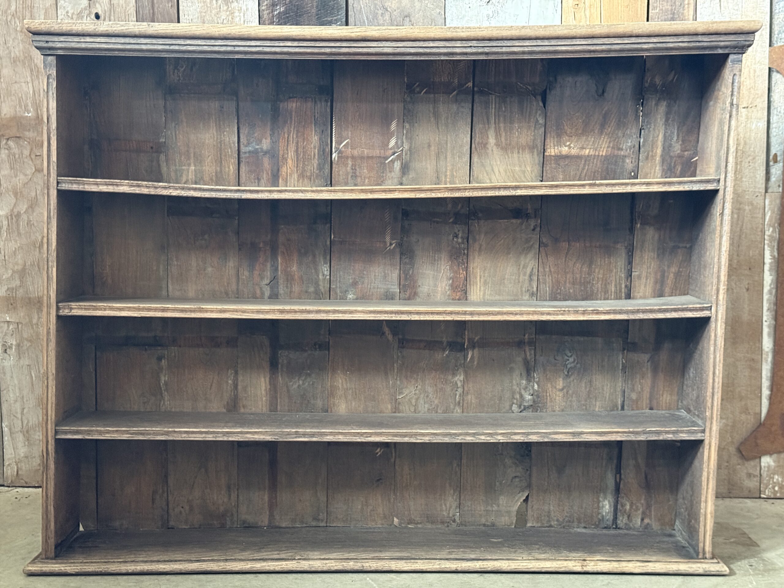 Antique Victorian Oak Bookshelves Shelves